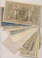 Német Birodalom / Weimari Köztársaság 1906-1923. 30db-os vegyes bankjegy tétel T:vegyes
German Empi...