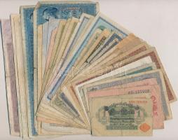 Német Birodalom / Weimari Köztársaság 1904-1923. 30db-os vegyes bankjegy tétel T:vegyes German Empire / Weimar Republic 1904-1923. 30pcs of banknotes C:mixed