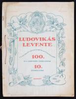 Ludovikás Levente jubileumi szám, 1930. június. (IX. évf. 1. sz.) A M. Kir. Honvéd Ludovika Akadémia alapkőletételének 100. és a Leventekör fennállásának 10. évfordulójára. Bp., 1930, Ludovika Akadémia Leventekör (Jókai Nyomda). Kiadói papírkötésben. A gerinc felső sarkán kisebb folt, ezen kívül jó állapotú példány. Ritka!