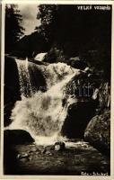Tátra, Nagy vízesés / Velky Vodopad / waterfall, Foto Schubert, photo