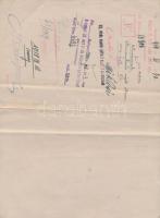 1919 Bp., A Cs. és Kir. 32. Gyalogezred Árva- és Özvegyalapja által kiadott jótékony célú, adakozásr...