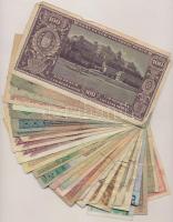 30db-os vegyes magyar és külföldi bankjegy tétel T:vegyes
30pcs of various banknotes C:mixed
