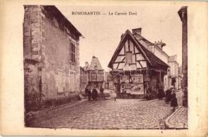 Romorantin, Le Carroir Doré / street, shop of Menard Sarton