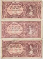 1946. 10.000BP (3x) + 100.000BP (3x) + 1.000.000BP (2x) + 10.000.000BP (2x) T:vegyes