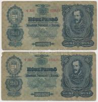 1930. 20P (2x) + 1945. 50P (2x) T:III,III-