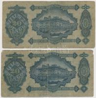 1930. 20P (2x) + 1945. 50P (2x) T:III,III-