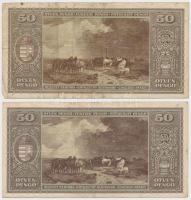 1930. 20P (2x) + 1945. 50P (2x) T:III,III-