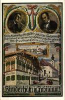 1918 Arnsdorf, Hundertjährig-Jubiläum, Schutzhaus, Joseph Mohr, Franz Gruber / 100th anniversary of the song Stille Nacht, heilige Nacht