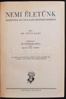 Dr. Fritz Kahn: Nemi életünk. Bp., é.n., Attika. 380 p. Kiadói félvászonkötésben