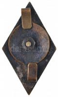 ~1960. "Zrínyi Katonai Akadémia" zománcozott fém jelvény T:2