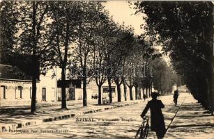 Épinal, Avenue des Templiers, Brique d&#039;Eaux Cazeus / street, shop