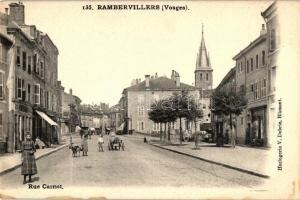 Rambervillers, Rue Carnot / street
