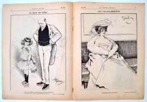 1902 Journal humoristique - francia nyelvű vicclap, színes illusztrációkkal, 16p / French humor maga...