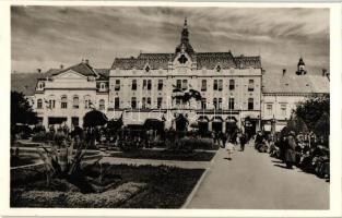 Szatmárnémeti, Satu Mare; Pannónina szálló, park / hotel, park