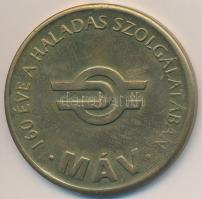 DN "Magyar Vasút 1846-2006 / 160 éve a haladás szolgálatában" Br emlékérem (40mm) T:2
