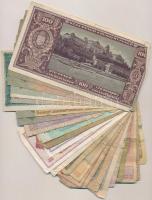 30db-os vegyes magyar és külföldi bankjegy tétel T:vegyes
30pcs of various banknotes C:mixed