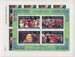 II. Erzsébet királynő kisívsor + blokk, Queen Elizabeth minisheet set + block