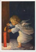 135 db modern motívum képeslap, üdvözlőlapok, sok karácsonyi lappal, vegyes minőség / 135 modern mot...