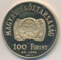 1998. 100Ft "1848-49-es szabadságharc" T:PP folt, felületi karc