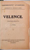 Velence. Térképmelléklettel és képekkel. Eggenberger-féle útikönyvek. Szerk.: Szemlér Lőrinc. Bp., 1...