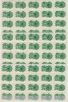 1945 Törvénykezési illetékbélyegek, önálló értékek és összefüggések 5 berakólapon, mappában (365.000...