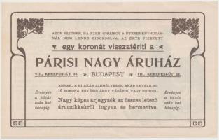 Budapest 1906. "A Székesfővárosi Magyar Kir. Államrendőrség Tiszti Karának Nyugdíjpótló és Segé...