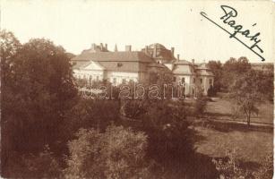 1912 Ragály, Báró Ragályi-Balassa-kastély, photo