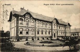 Szeged, Magyar királyi állami gyermekmenhely (EB)