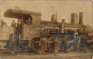 Magyar Királyi Államvasútak 321.018 III/425-ös számú gőzmozdonya / Hungarian vintage locomotive, photo (EB)