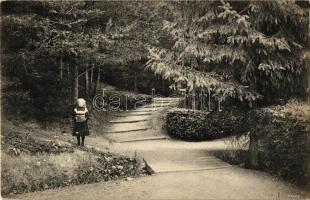 Stoószfürdő, sétány / promenade