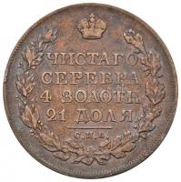Orosz Birodalom 1820. 1R Ag "I. Sándor" (20,44g) T:2-,3 ph.
Russian Empire 1820. 1 Ruble ...