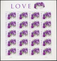 Üdvözlő bélyeg öntapadós kisív Greeting stamps self-adhesive minisheet