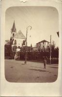 Marosvásárhely, Targu Mures; Református templom / church, photo (felületi sérülés / surface damage)