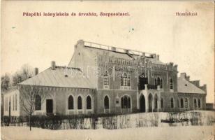 Szepesolaszi, Spisské Vlachy; Püspöki leányiskola és árvaház / girl school and orphanage (EK)