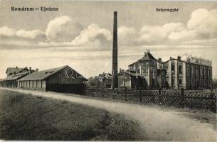 Komárom, Komárno; Selyemgyár / silk factory