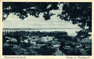 Balatonalmádi - 4 db régi képeslap / 4 old postcards