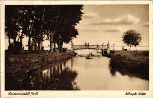 Balatonalmádi - 4 db régi képeslap / 4 old postcards