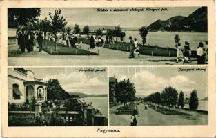 Nagymaros - 4 db régi képeslap / 4 old postcards