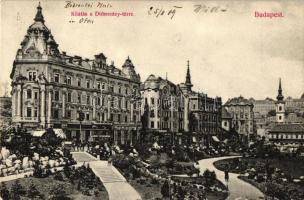 Budapest I. Döbrentey tér, Czigler-féle sarok palota; Divald Károly