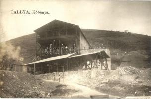 1929 Tállya, Kőbánya, photo (b)