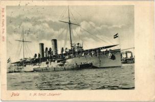 Pola, Pula; S.M.S. Szigetvár, K.u.K. Zenta-class protected cruiser (EK)