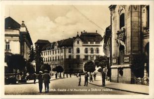 Zsolna, Zilina; &#039;Cesta J.M. Hurbana a státna reálka&#039; / J.M. Hurbana állami gimnázium / grammar school (EK)