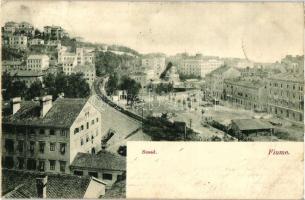 Fiume, Susak; Gruzio Fabrica Pellami / general view, leather factory, Divald Károly (small tear)