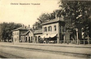 Jaszenova, Jasenová; vasútállomás / railway station  (EK)