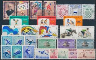 Olympics 11 diff sets Olimpia motívum 11 klf sor 2 stecklapon