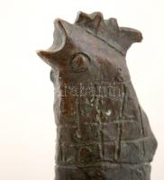 Kerényi Jenő (1908-1975): Kakas, bronz, jelzett, számozott (7/2), m: 27 cm