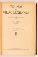 Tolnai új világlexikona I-XX. (A-ZS) + 2 pótkötet. Az általános tudás és műveltség tára. Bp., 1926-3...