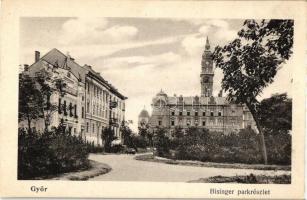 Győr, Bisinger parkrészlet, Apollo Kávéház (EK)