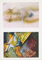 Modern magyar művészet; 26 db használatlan képeslap 14 lapon, a Mozgó Világ kiadása / 26 contemporar...