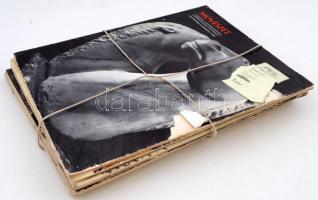 1968 a Művészet magazin 8 db lapszáma, érdekes képekkel, írásokkal